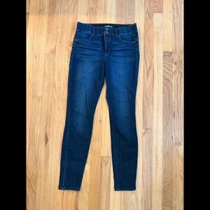 Stretch Skinny Blue Jeans